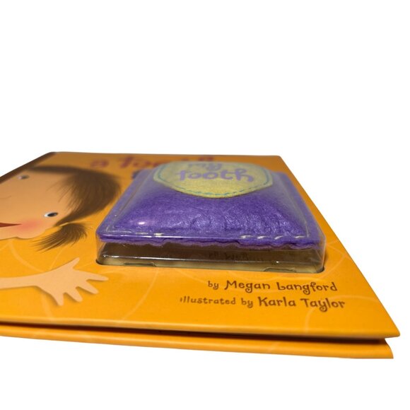 A Tooth Fairy Tale Book With Tooth Keepsake Pillow By Hallmark Gift Books - Picture 2 of 4